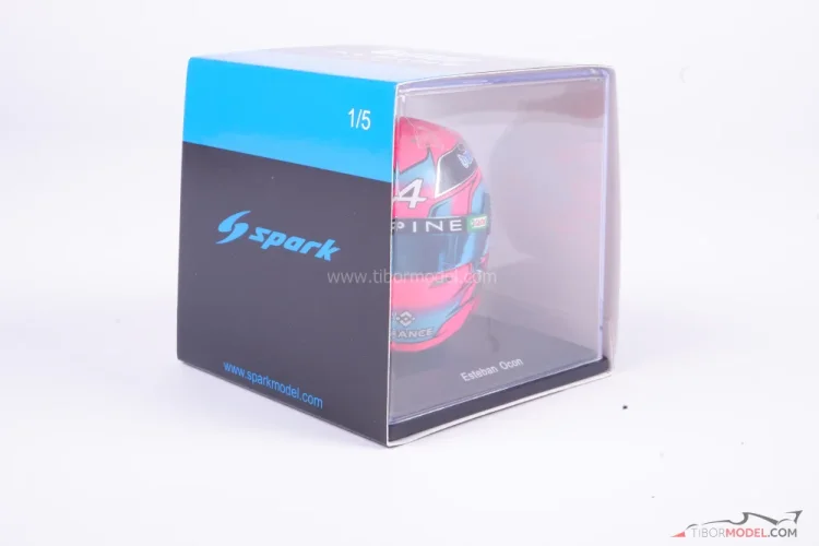 Esteban Ocon 2023, VC Miami, Alpine přilba, 1:5 Spark