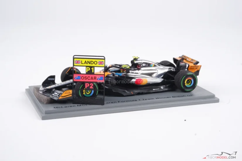 McLaren MCL39 - Lando Norris (2025), Vítěz VC Velké Británie 1:43 Spark