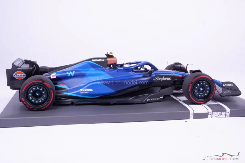 Williams FW45 - Logan Sargeant (2023), VC Bahrajnu, 1:18 Minichamps