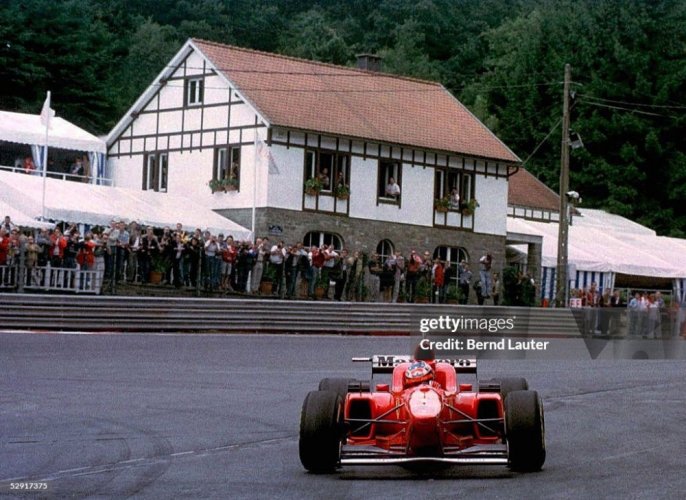 Ferrari 310/2 - Michael Schumacher (1996), Víťaz Belgicko, 1:18 GP Replicas