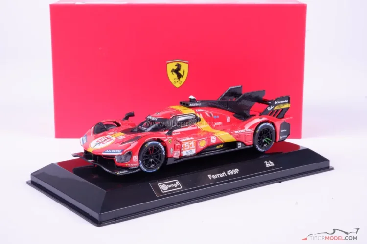 Ferrari 499P - #51, Vítěz 24H Le Mans 2023, 1:43 Bburago