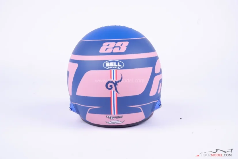 Alex Albon 2024 Williams helmet, 1:2 Bell