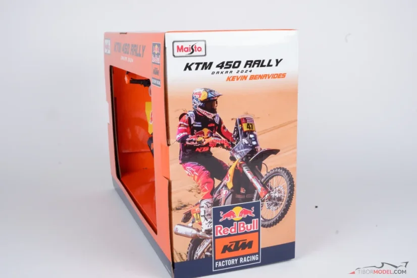 KTM 450 - Kevin Benavides, Dakar Rali (2024), 1:6 Maisto