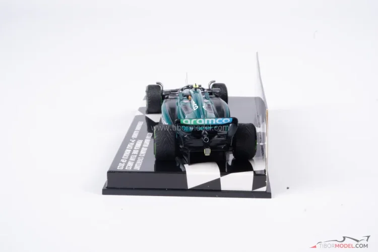 Aston Martin AMR23 - Fernando Alonso (2023), 2. místo Monako, 1:43 Minichamps