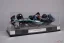 Diorama Mercedes W15 - George Russell crash 2024 Australia, 1:18