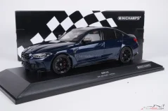 BMW M3 (2020) modré, 1:18 Minichamps