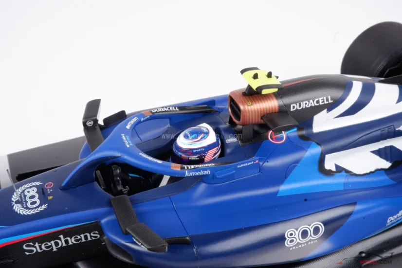Williams FW45 - Logan Sargeant (2023), 800. futam Silverstone, 1:18 Minichamps