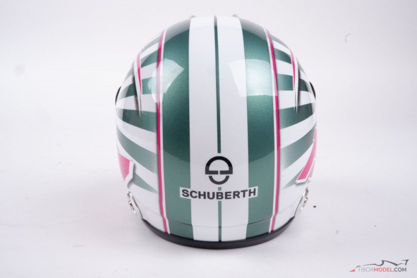 Nico Hülkenberg 2022 Aston Martin helmet, 1:2 Schuberth
