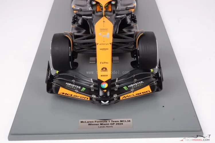 McLaren MCL38 - Lando Norris (2024), Winner Miami GP, 1:12 Spark