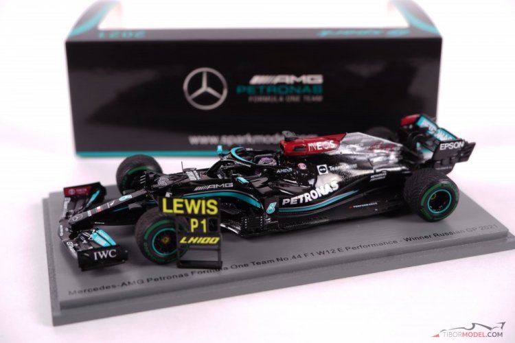 Mercedes W12 - L. Hamilton (2021), 1. hely Orosz Nagydíj, 1:43 Spark