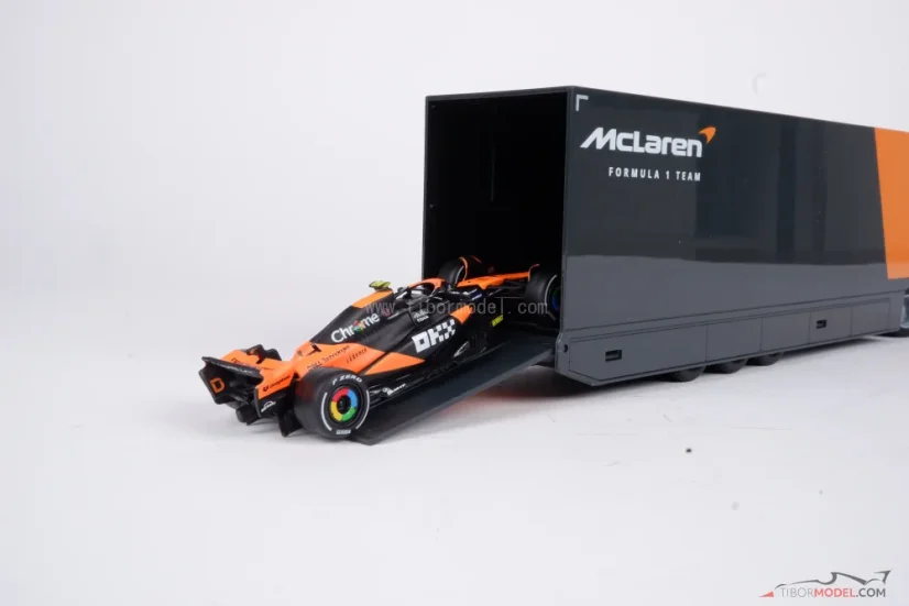 Mercedes Actros - tímový kamión McLaren F1 Team 2024, 1:43 Bburago