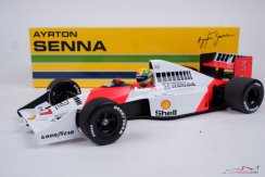 McLaren MP4/5B - Ayrton Senna (1990), World Champion, 1:18 Minichamps