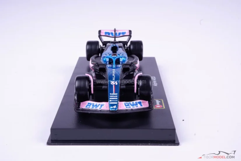 Alpine A523 - Esteban Ocon (2023), 1:43 BBurago Signature