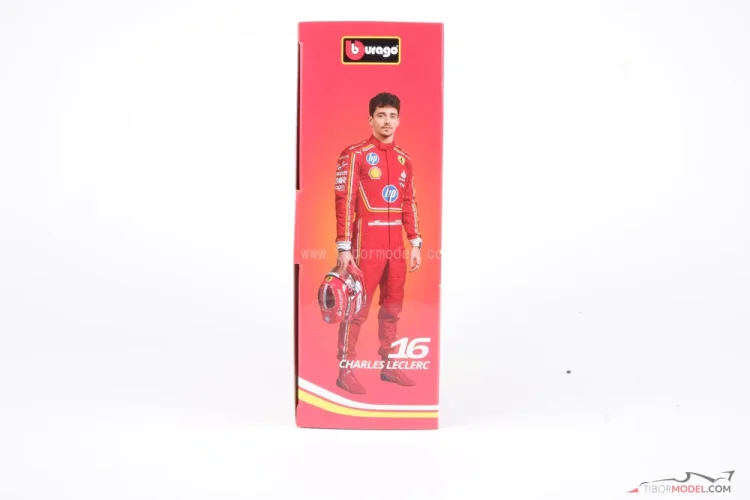 Pit Stop set Ferrari SF-24 Charles Leclerc (2024), 1:43 BBurago