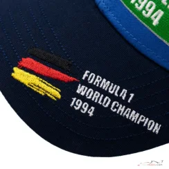 Michael Schumacher cap, 1994 World Champion, blue