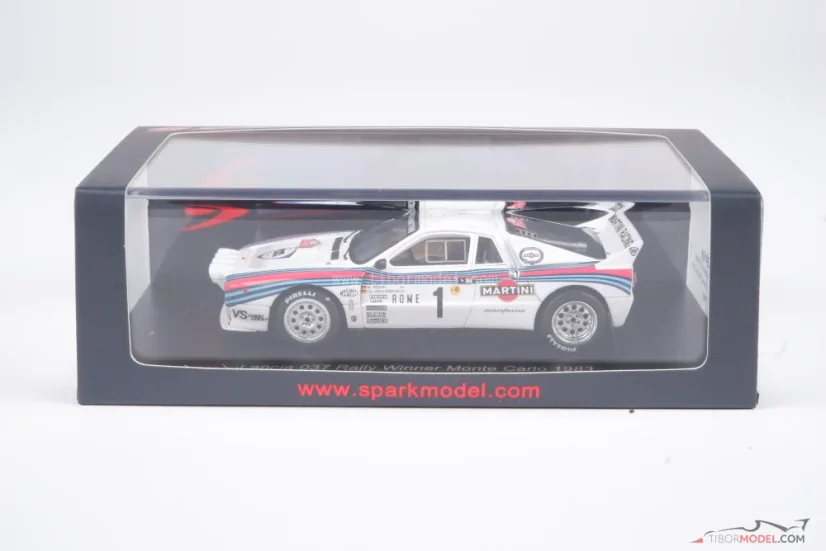 Lancia 037 Rally - Röhrl/Geistdörfer (1983), Monte Carlo Rally, 1:43 Spark