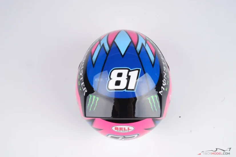 Oscar Piastri 2025 Las Vegas GP mini helmet, McLaren, 1:2 Bell