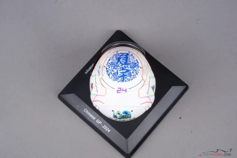 Zhou Guanyu 2024 Chinese GP, Sauber helmet, 1:5 Spark