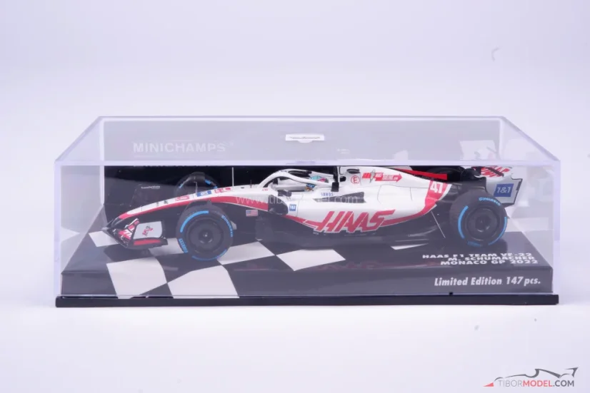 Haas VF-22 - Mick Schumacher (2022), Monaco, 1:43 Minichamps