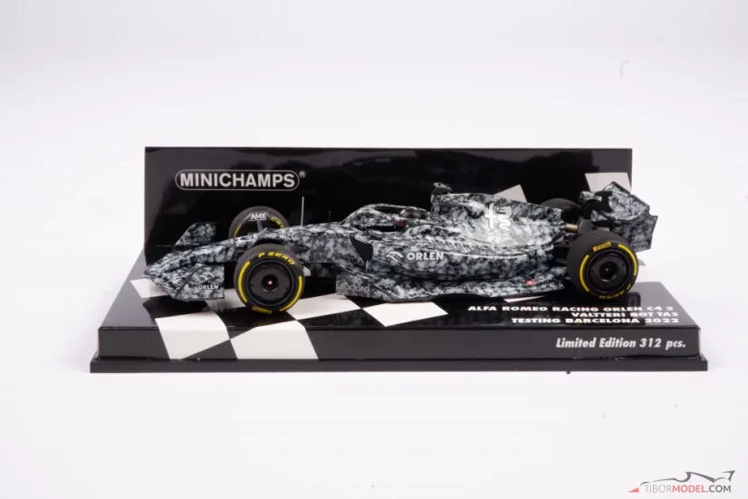 Alfa Romeo C42 - Valtteri Bottas (2022), predsezónne testy, 1:43 Minichamps