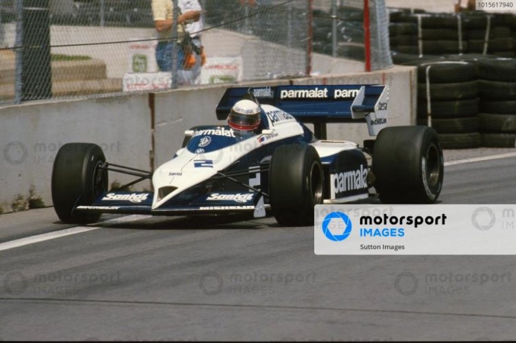 Brabham BT53 - Teo Fabi (1984), USA East GP, 1:18 GP Replicas