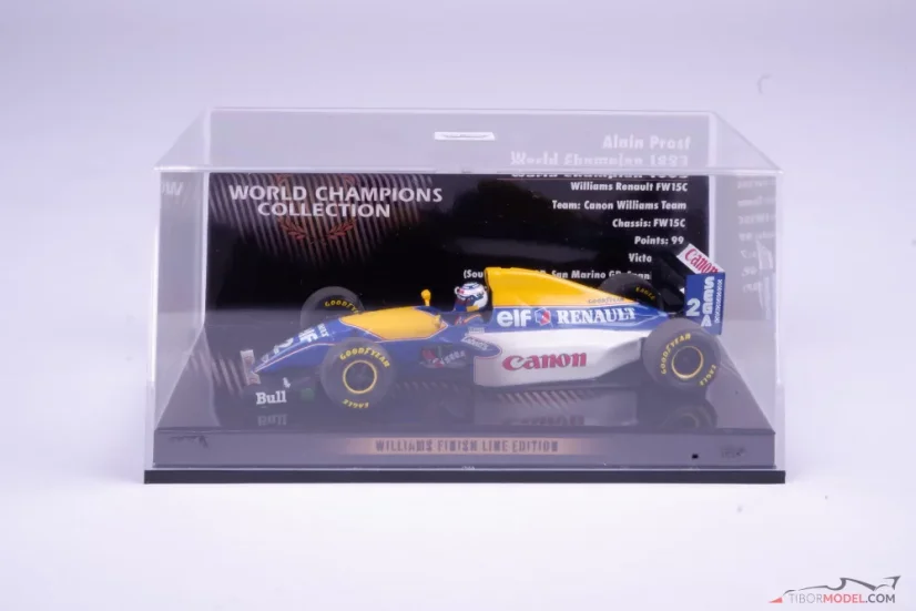 Williams FW15c - Alain Prost (1993), Világbajnok, 1:43 Minichamps