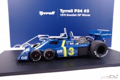 Tyrrell P34 - J. Scheckter (1976), Winner Swedish GP, 1:12 TSM