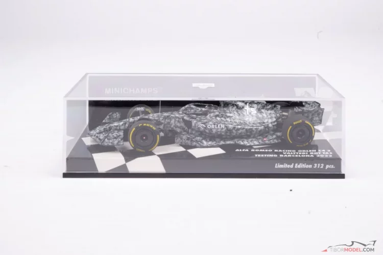 Alfa Romeo C42 - Valtteri Bottas (2022), előszezon teszt, 1:43 Minichamps