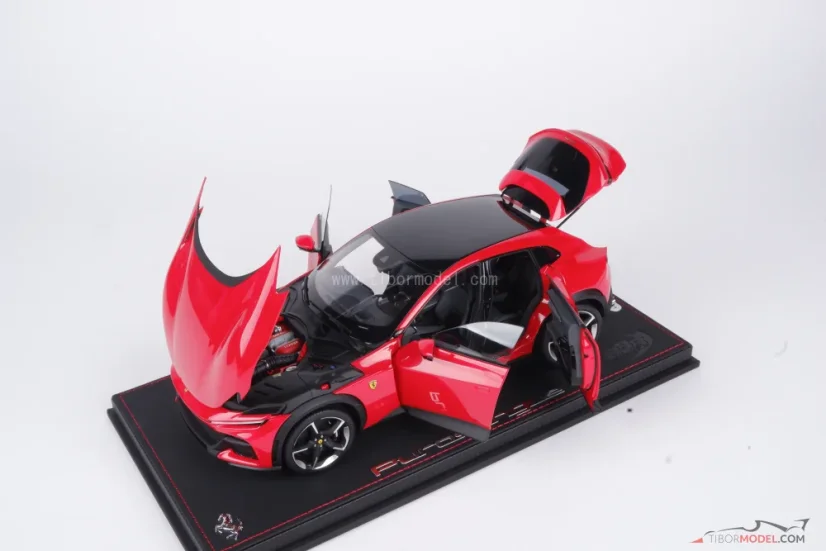Ferrari Purosangue (2022) rosso corsa, 1:18 BBR
