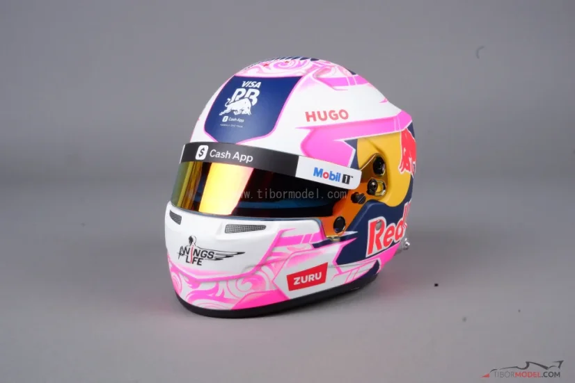 Liam Lawson 2025 Racing Bulls mini prilba, 1:2 Bell