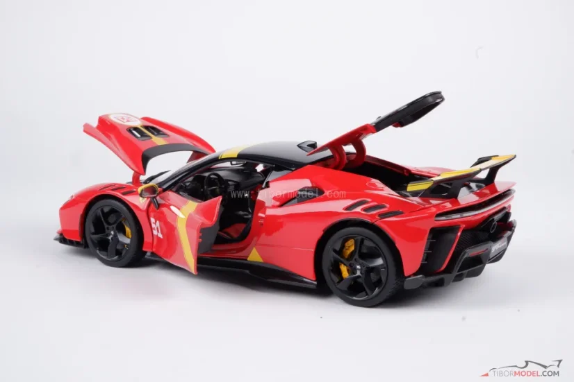 Ferrari SF90XX Stradale (2024) Le Mans, 1:18 Bburago