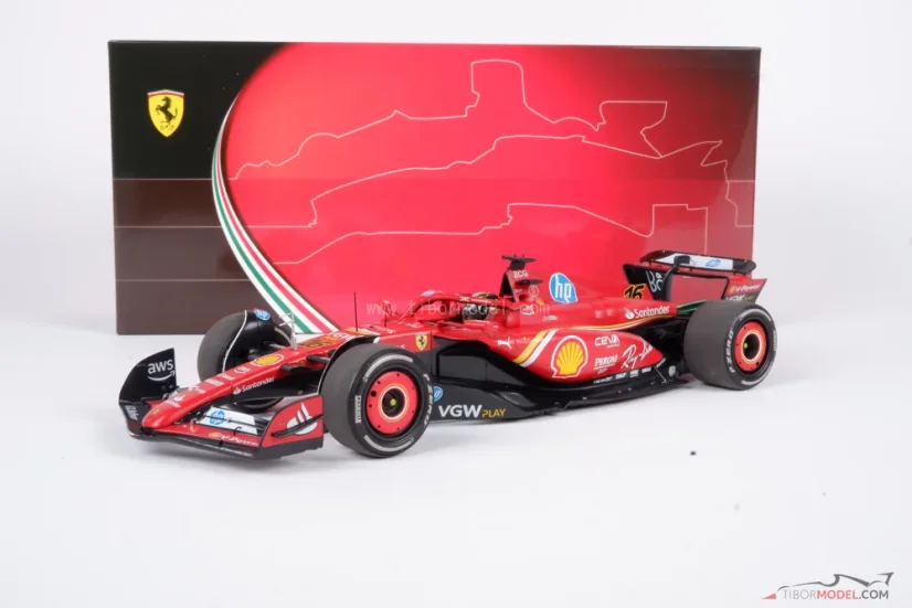 Ferrari SF-24 - Charles Leclerc (2024), VC Talianska, 1:18 BBR