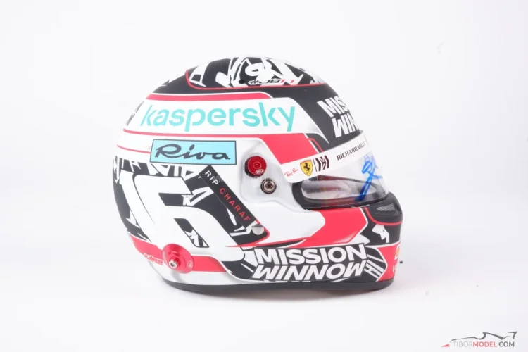 Charles Leclerc 2021, Ferrari prilba, 1:2 Bell