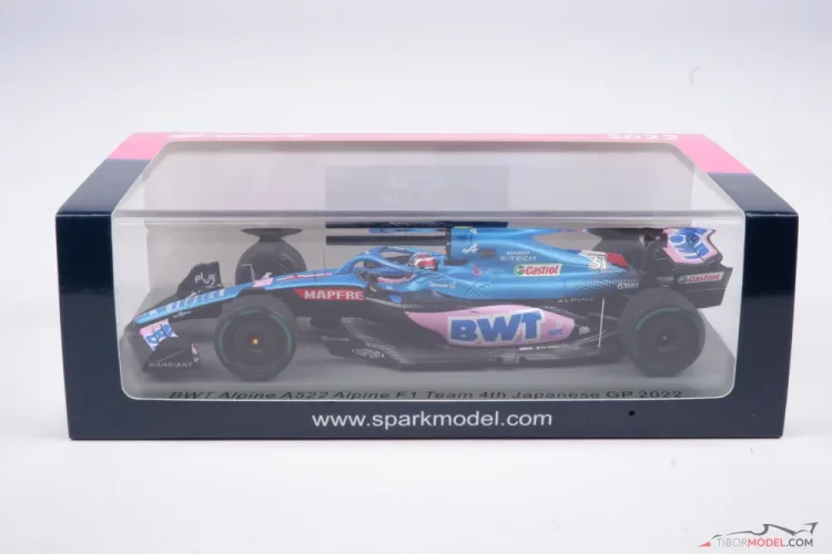 Alpine A522 - Esteban Ocon (2022), VC Japonska, 1:43 Spark
