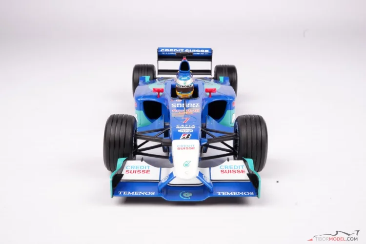 Miniature F1 Sauber Petronas C21 – Minichamps 1/43, Coffret Sonore, état Neuf