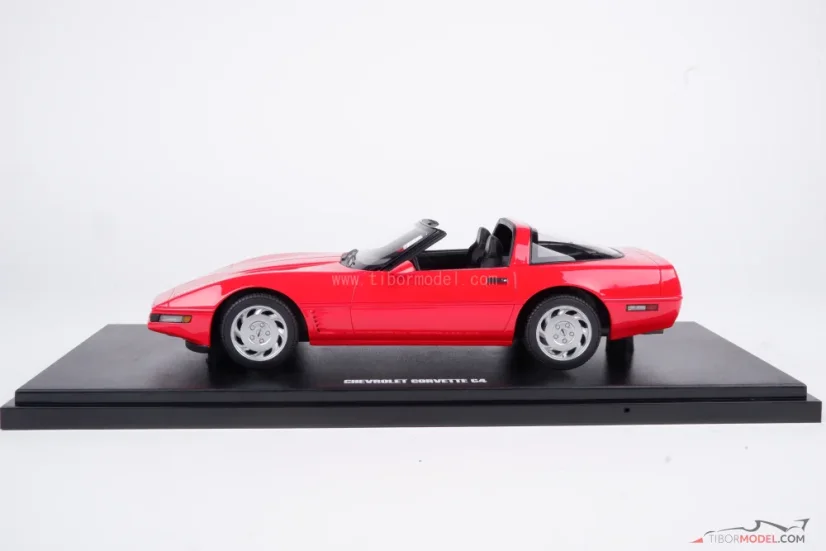 Chevrolet Corvette C4 (1995) piros, 1:18 GT Spirit