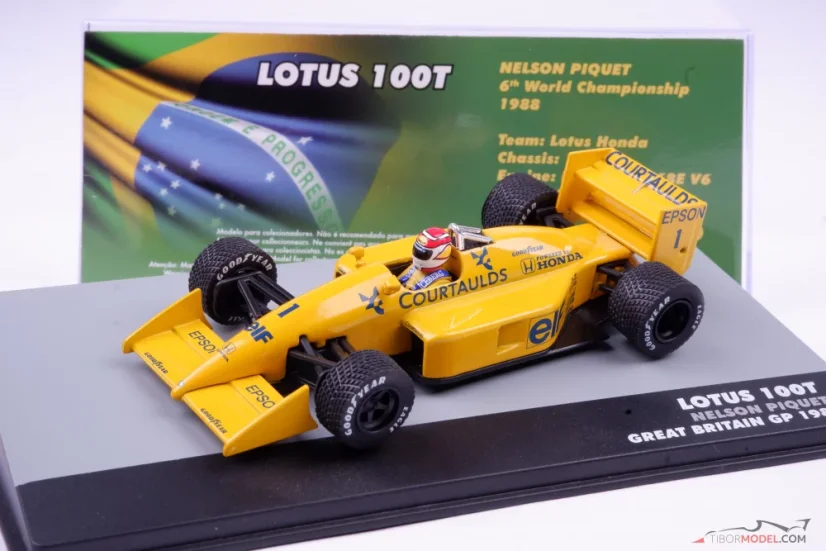 Lotus 100T - Nelson Piquet (1988), 1:43 Altaya
