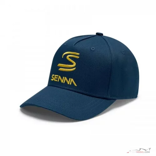 Ayrton Senna sapka, kék színben