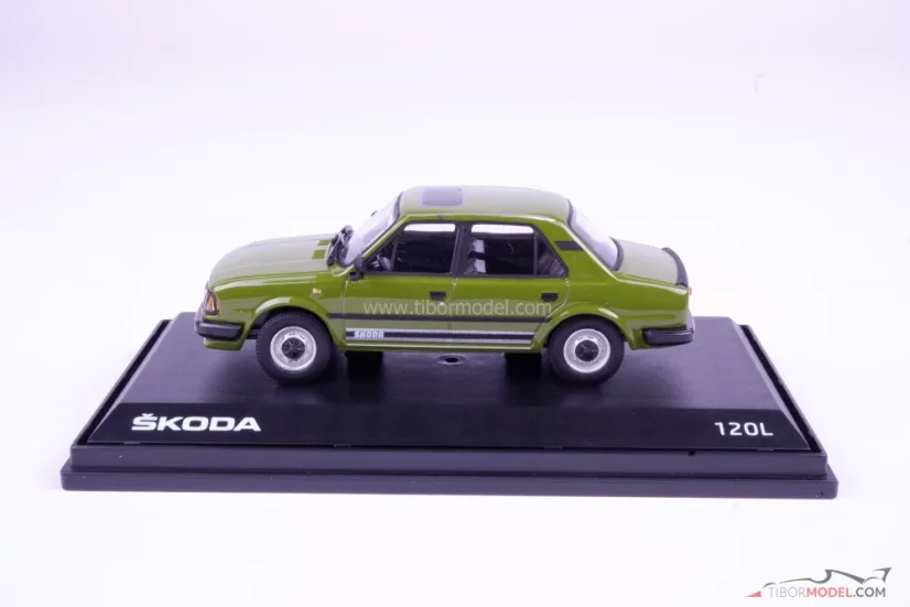 Skoda 120L (1984), olivazöld, 1:43 Abrex