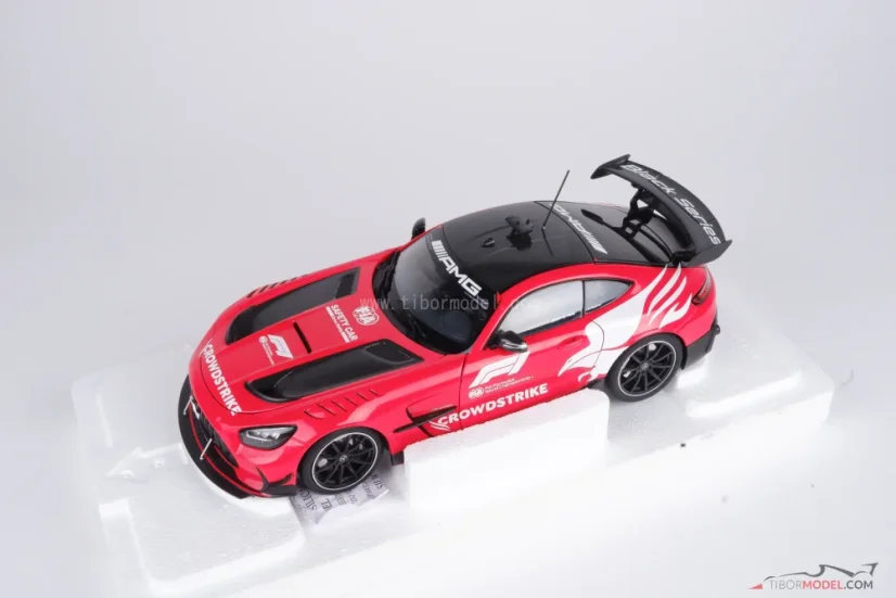 Safety Car Mercedes AMG GT (2025) červený, 1:18 Minichamps
