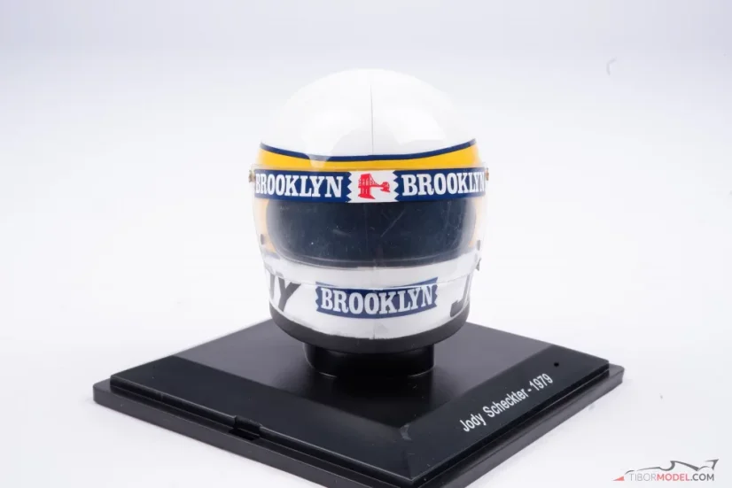 Jody Scheckter 1979 Ferrari helmet, World Champion, 1:5 Spark