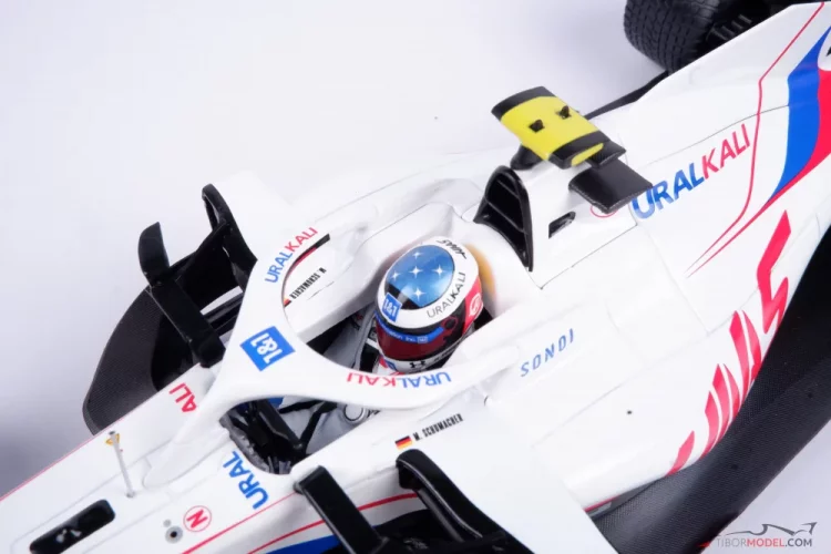 Haas VF-21 - Mick Schumacher (2021), Belga Nagydíj, 1:18 Minichamps