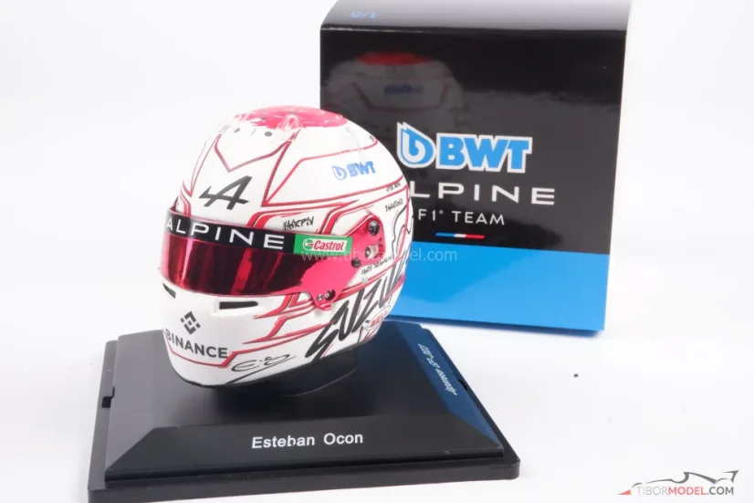 Esteban Ocon 2023, Japán Nagydíj, Alpine sisak, 1:5 Spark