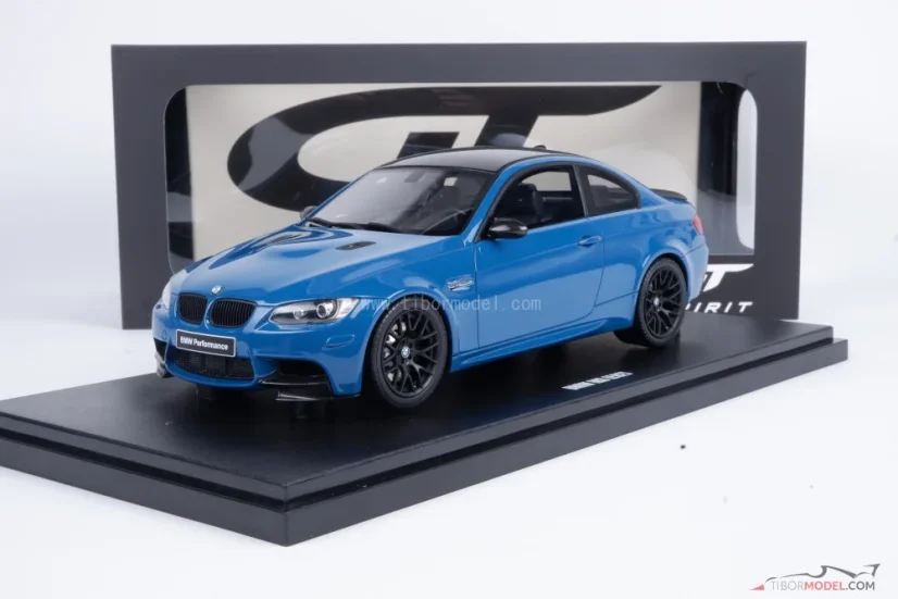 BMW M3 E92 (2007) laguna seca blue, 1:18 GT Spirit