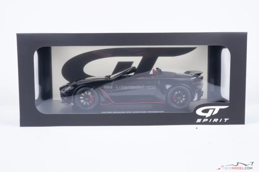Aston Martin V12 Vantage Roadster (2023) onyx black, 1:18 GT Spirit