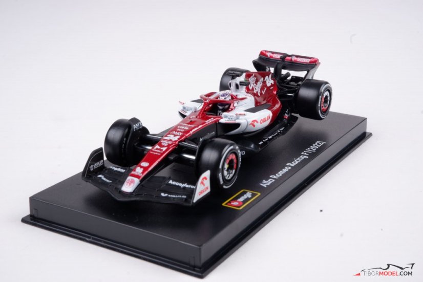 Alfa Romeo C42 - Guanyu Zhou (2022), 1:43 BBurago Signature