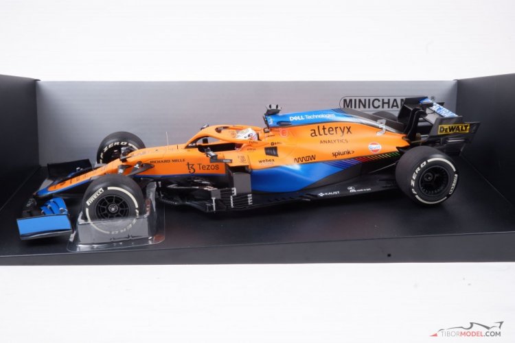 McLaren MCL35M - D. Ricciardo (2021), Víťaz Monza, 1:18 Minichamps