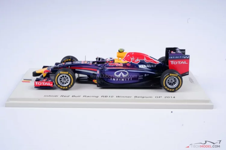 Red Bull RB10 - Daniel Ricciardo (2014), Winner Belgian GP, 1:43 Spark