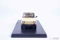 Fiat 126P žltý, 1:24 Whitebox