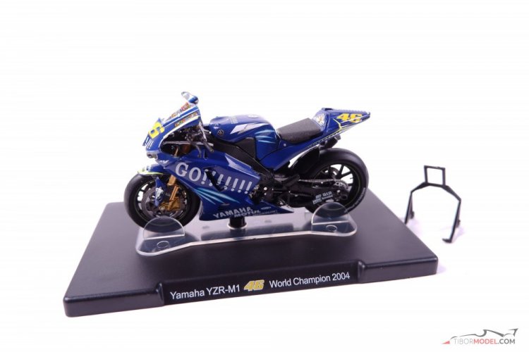 Yamaha YZR-M1 - V. Rossi (2004), World Champion, 1:18 Altaya